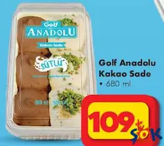 GOLF ANADOLU KAKAO SADE DONDURMA 500 ML
